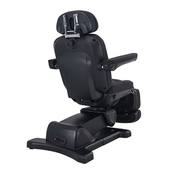 DSSE Lotus 4 Motor Treatment Bed Black Insert Pillow Rear Side View