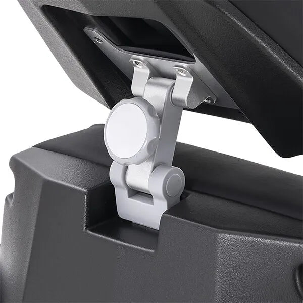DSSE Lumina Treatment Bed Black Adjustable Headrest Rear View