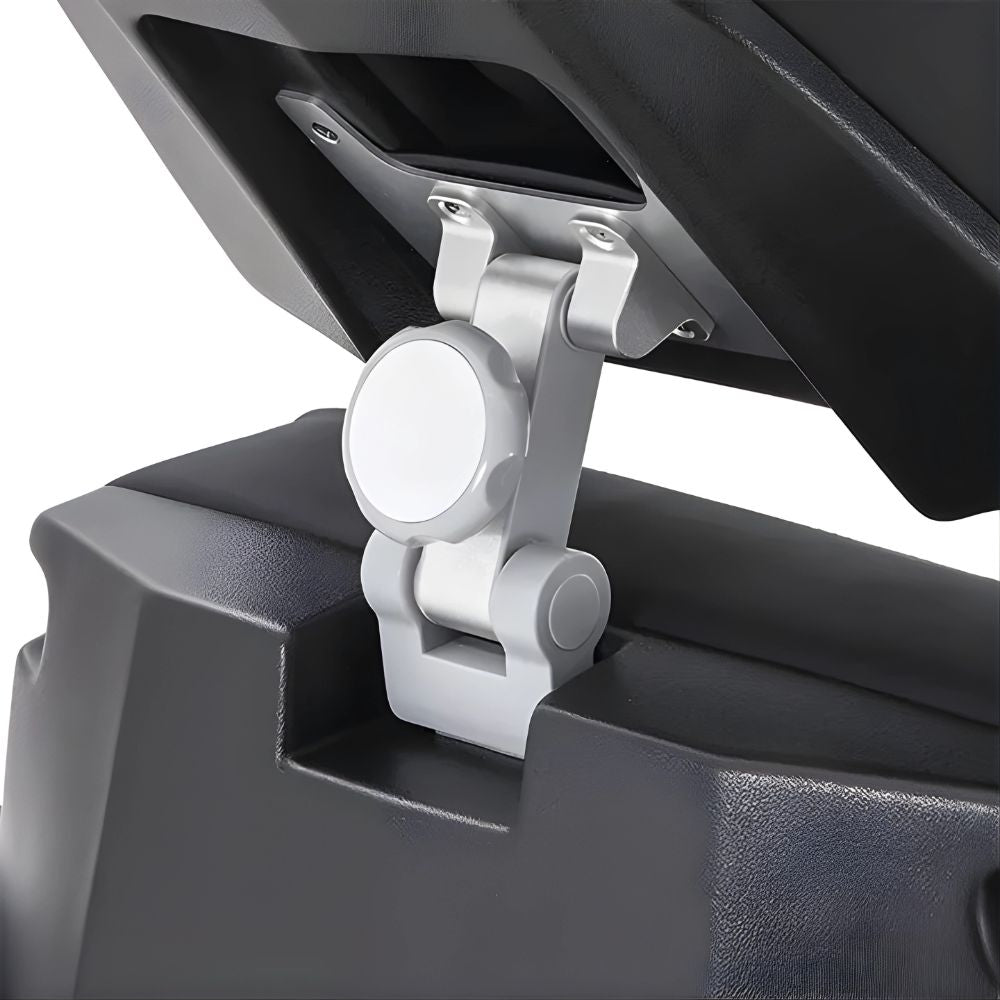 DSSE Lumina Treatment Bed Black Adjustable Tlltable Headrest Rear View
