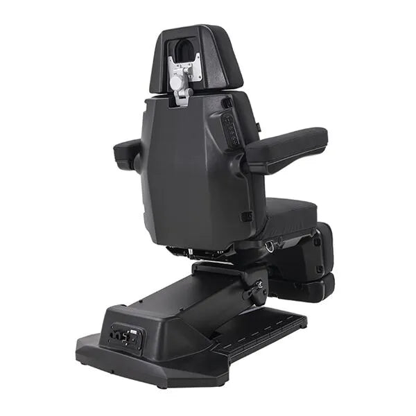 DSSE Lumina Treatment Bed Black Rear Side View