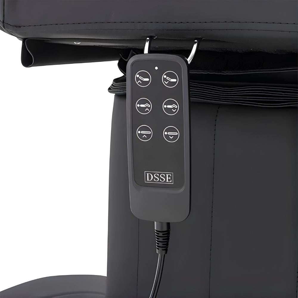 DSSE Lyra Lash Bed Black Hand Remote Control