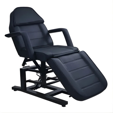 DSSE Mia Hydraulic Beauty Bed Black Front Side View