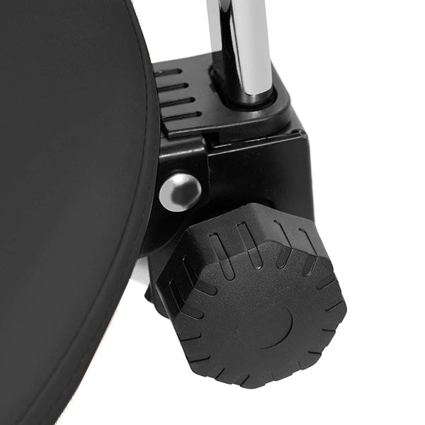 DSSE Mitra Round Medi With Tilt Stool Black Adjustment Dial View