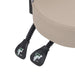 DSSE Mitra Round Medi With Tilt Stool Latte Adjustment Levers View