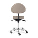 DSSE Mitra Round Medi With Tilt Stool Latte Rear View