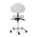DSSE Mitra Round Medi With Tilt Stool White Rear View