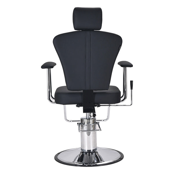 DSSE Monte Carlo S90 Brow And Makeup Chair Black Rear View