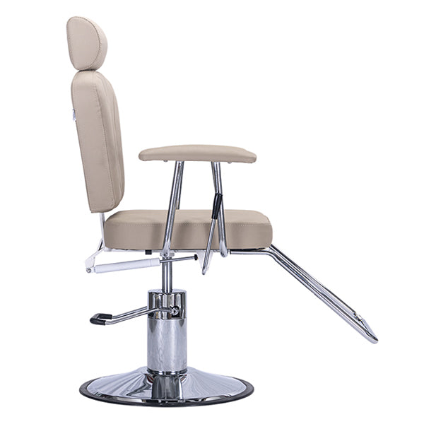 DSSE Monte Carlo S90 Brow And Makeup Chair Latte Side View