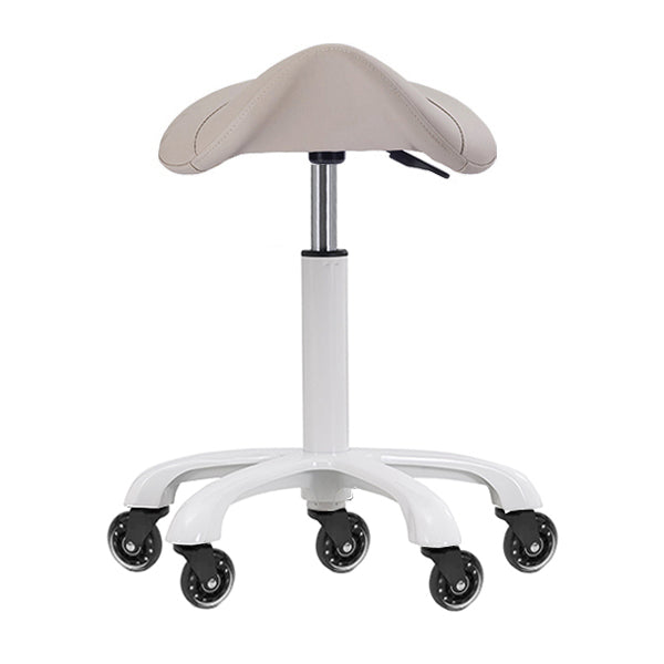 DSSE Myro Medi Saddle Stool Latte Front View