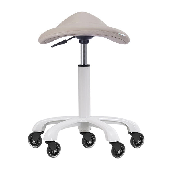 DSSE Myro Medi Saddle Stool Latte Rear View