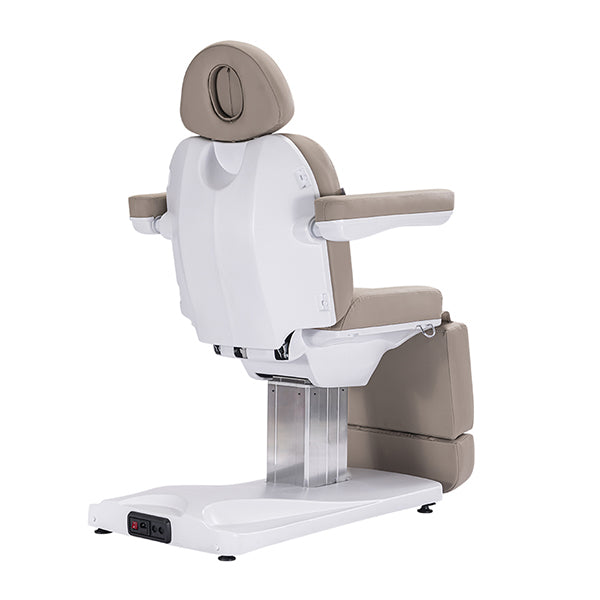 DSSE Octavia Treatment Bed Latte Rear Side View