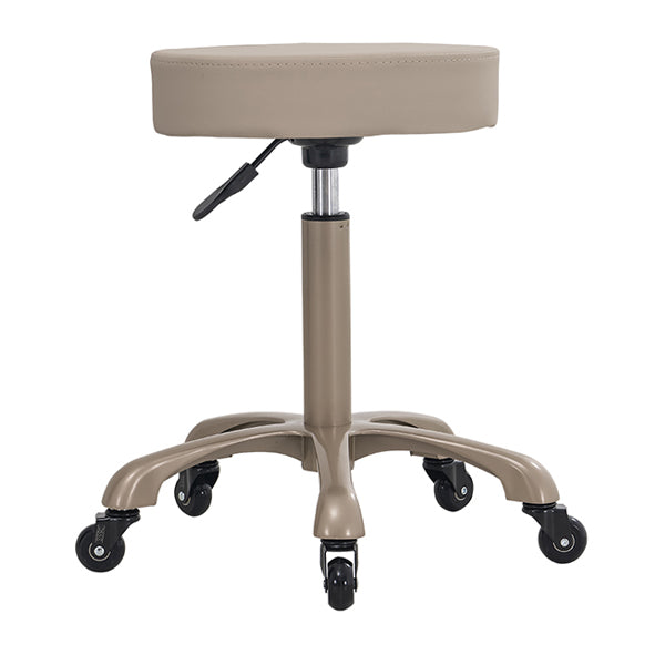 DSSE Orbis Salon Stool Latte Side View