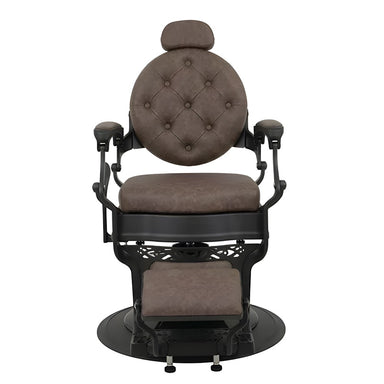 DSSE Phantom Barber Chair Mocha Front View