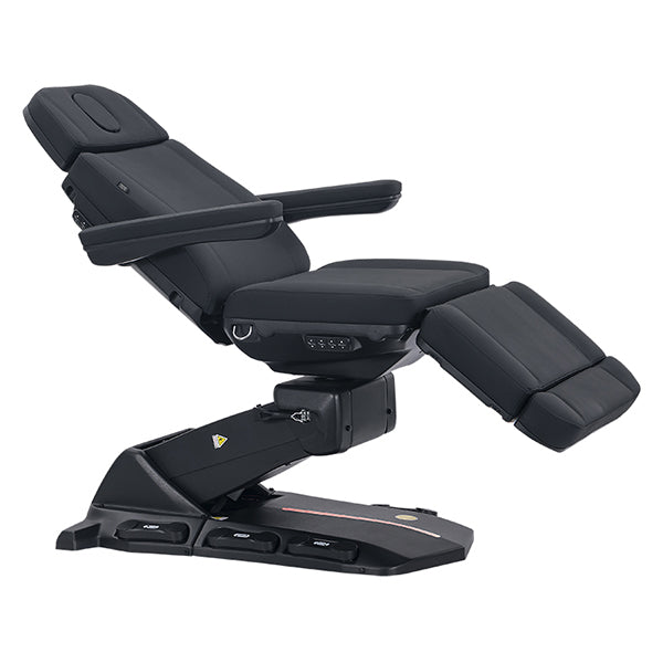 DSSE Quattro IV Beauty Bed Black Front Side View