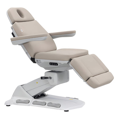 DSSE Quattro IV Beauty Bed Latte Face Hole Front Side View