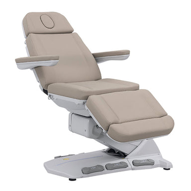 DSSE Quattro IV Beauty Bed Latte Rotated Front Side View