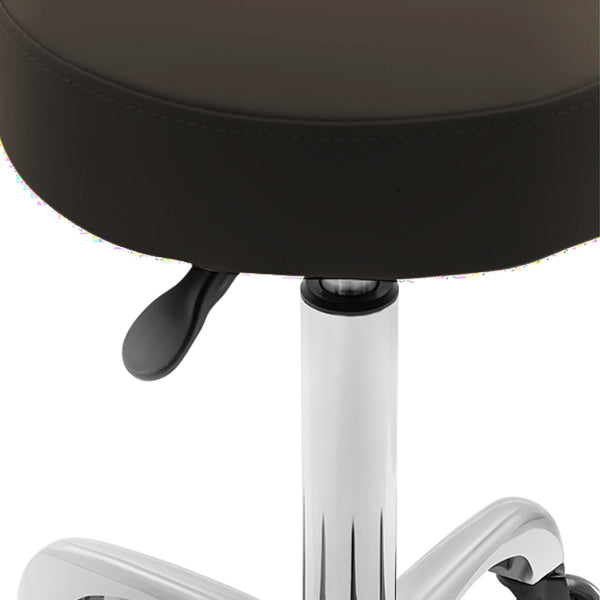 DSSE Round Medi Stool Black Seat View