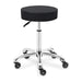 DSSE Round Medi Stool Black Side View