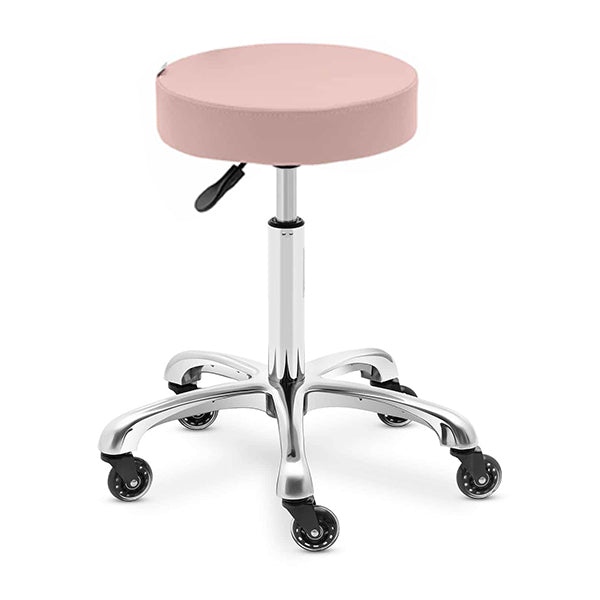 DSSE Round Medi Stool Pink Side View