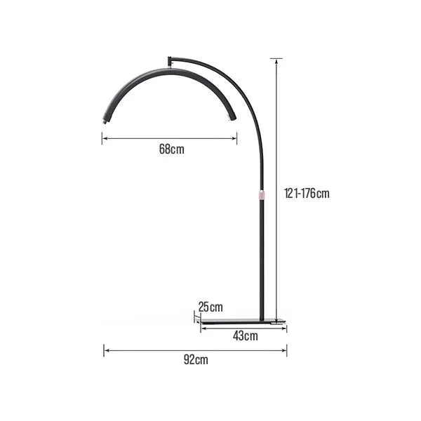 DSSE Selene Moon Light Black Dimensions