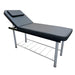 DSSE Serenity Massage Table Black 45 Degrees Front Side View