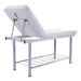 DSSE Serenity Massage Table White Rear Side View