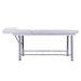 DSSE Serenity Massage Table White Side View