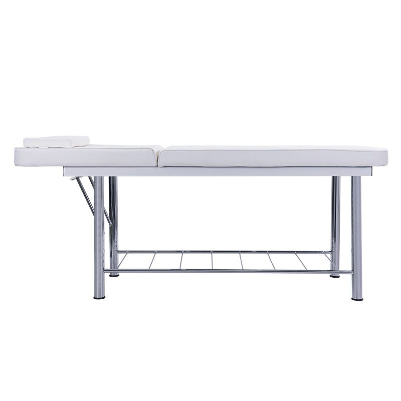DSSE Serenity Massage Table White Side View
