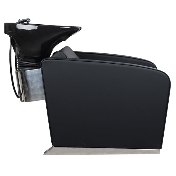 DSSE Soho Electric Recliner Wash Lounge Black Side View