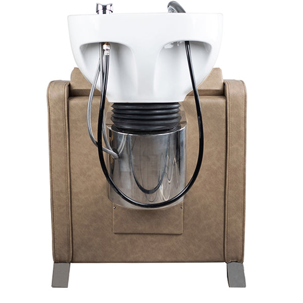 DSSE Soho Electric Recliner Wash Lounge Taupe Rear View