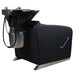 DSSE Soho Recliner Hairwash Lounge Black Rear Side View