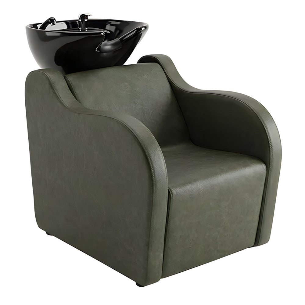 DSSE Sorrento Backwash Unit Olive Mist Front Side View