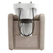 DSSE Sorrento Backwash Unit Taupe Rear View