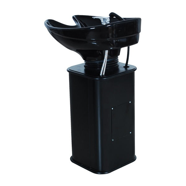 DSSE Tekno Free Stand Pedestal Black Front Side View