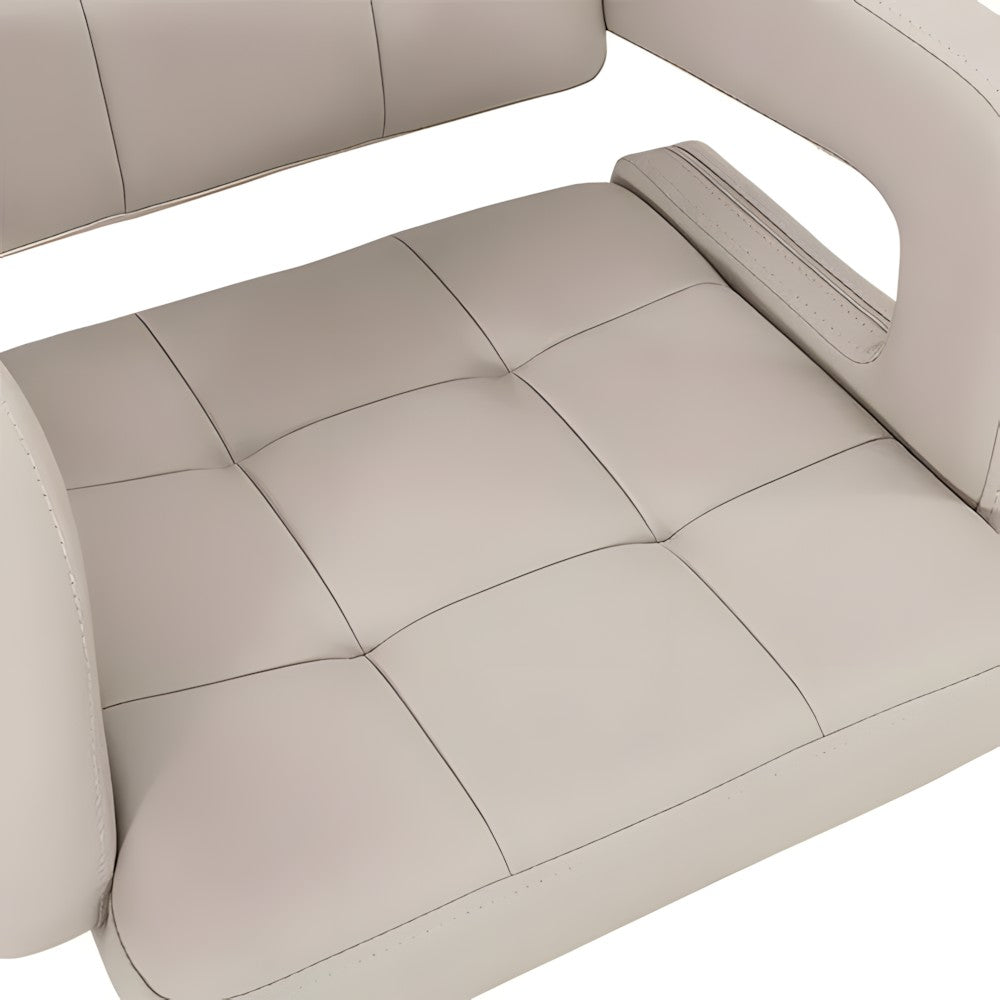 DSSE Thalia Stool Latte Plush Cushioned Seat