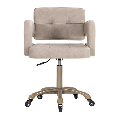 DSSE Thalia Stool Taupe Front View