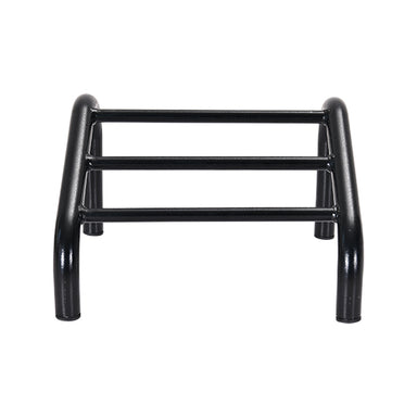 DSSE Tri Bar Footrest Black Front View