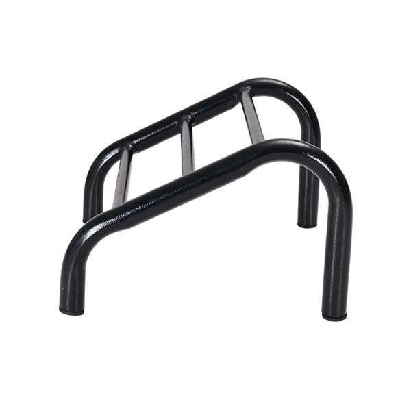 DSSE Tri Bar Footrest Black Side View