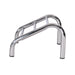 DSSE Tri Bar Footrest Chrome Side View
