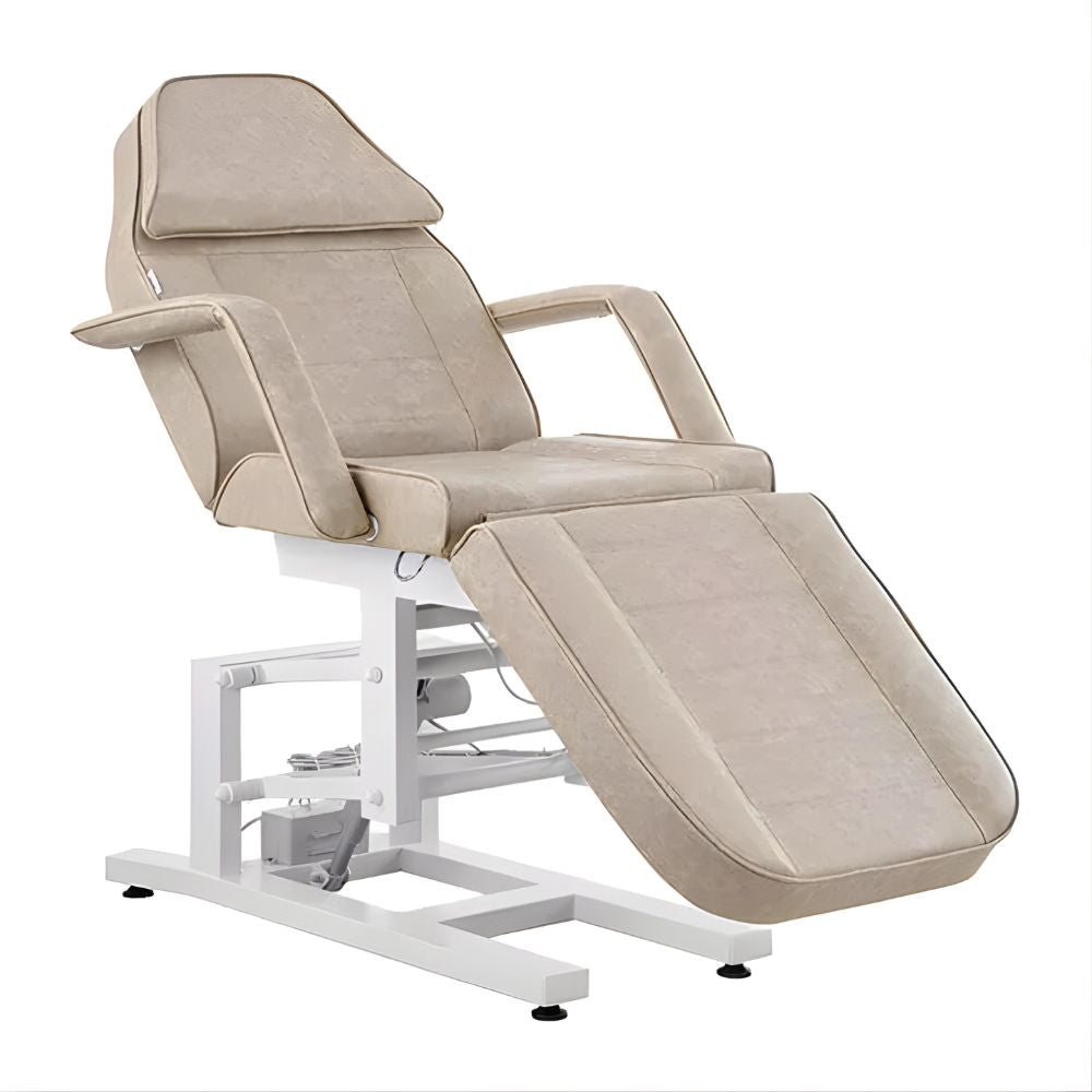 DSSE Tria Electric Beauty Bed Taupe Front Side View