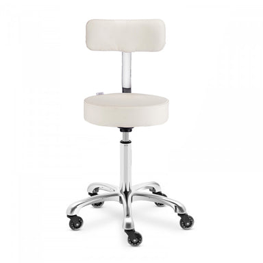 DSSE Ultima Medi Stool White Front View