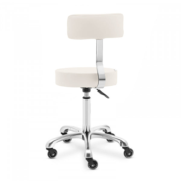DSSE Ultima Medi Stool White Rear View