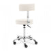 DSSE Ultima Medi Stool White Rear View