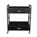 Karma Bakewell Beauty Trolley 2 Draw Black Front View