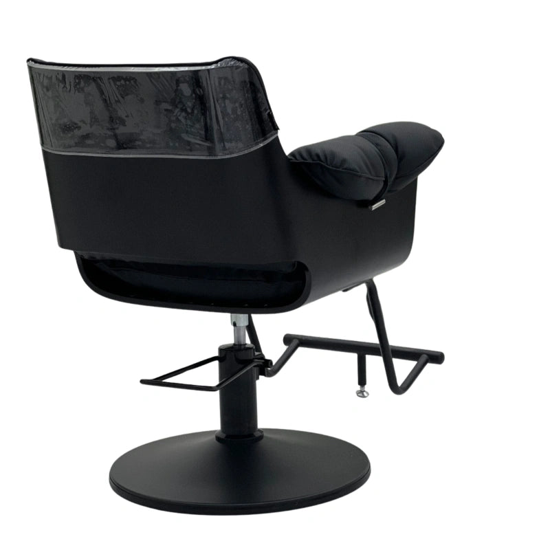 Karma Batemans Bay Salon Chair Black Rear Side View