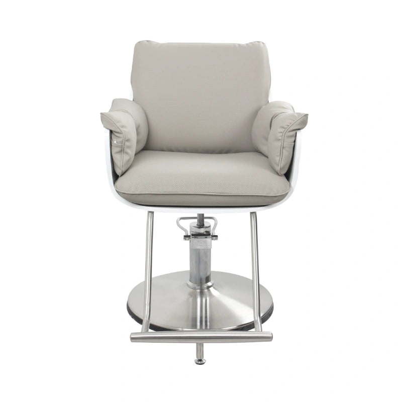 Karma Batemans Bay Salon Chair Grey Front View