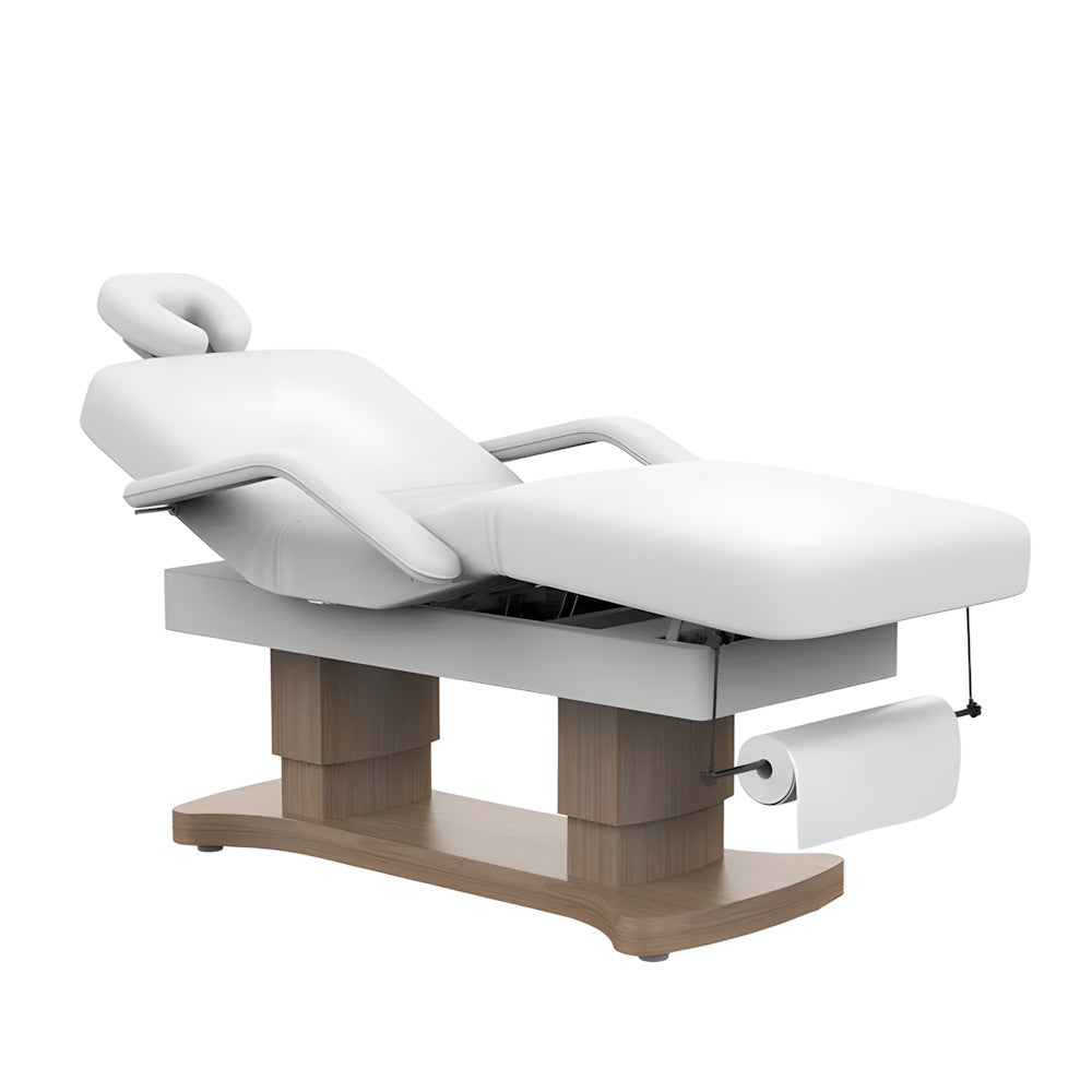 Karma Bethels Beach Electric Treatment Bed White Front Side View