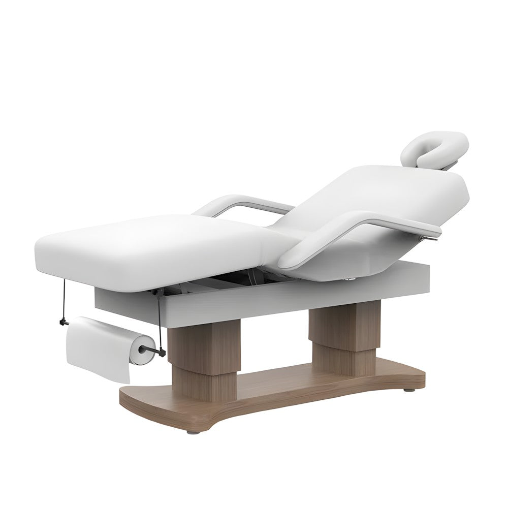Karma Bethels Beach Electric Treatment Bed White Right Front Side View
