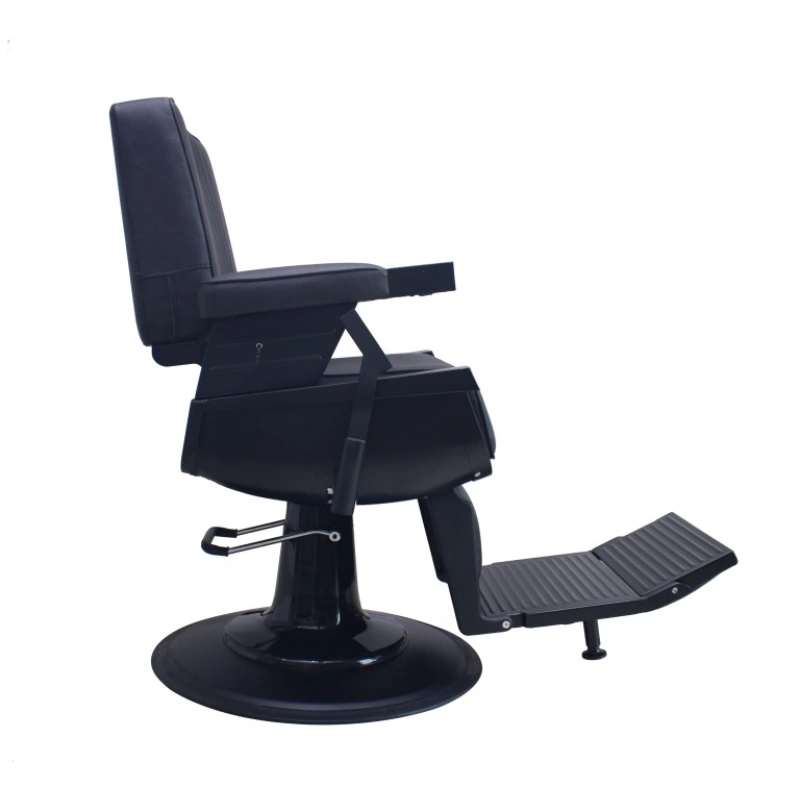 Karma Brisbane Barber Chair Black Side View