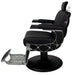Karma Chandler Barber Chair Black Side View